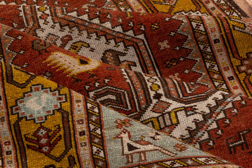 Antique NW Persian Runner Rug (3' x 12')